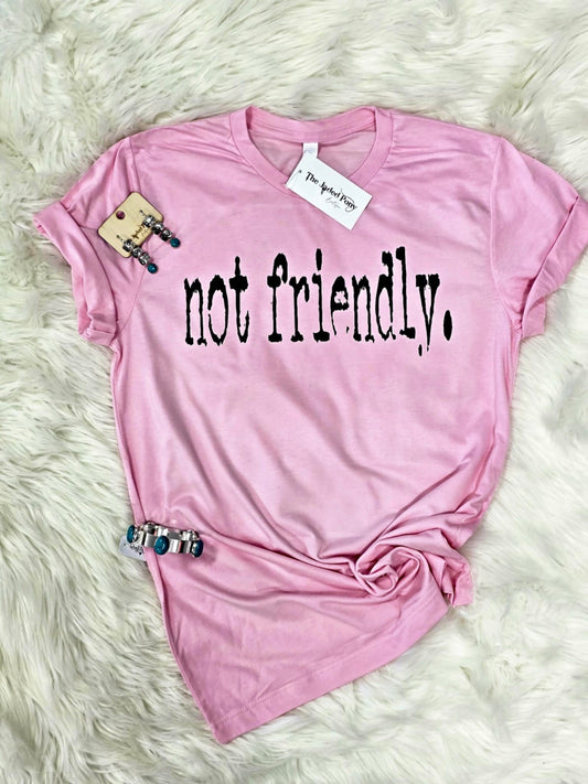 Not Friendly. Tee 🖕🏼
