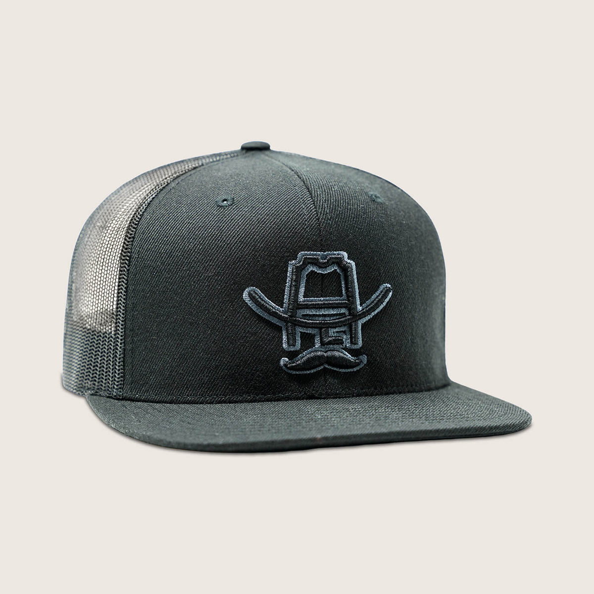 Blackout Western Cowboy Hat | All-Black Signature Hank Style