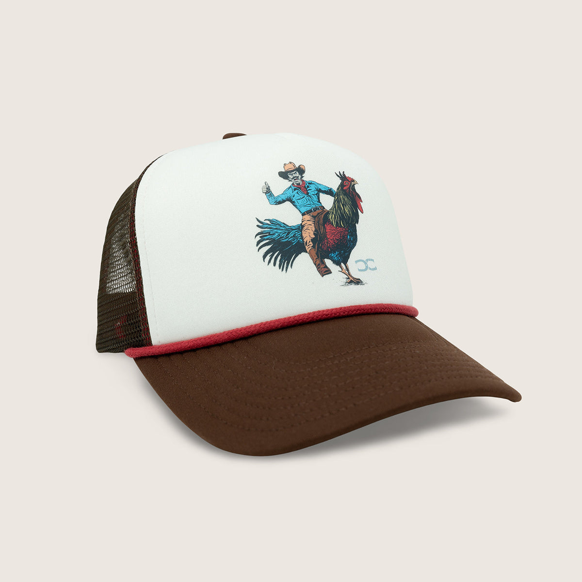 Rooster Round Up Western Trucker Hat | Adjustable Snapback