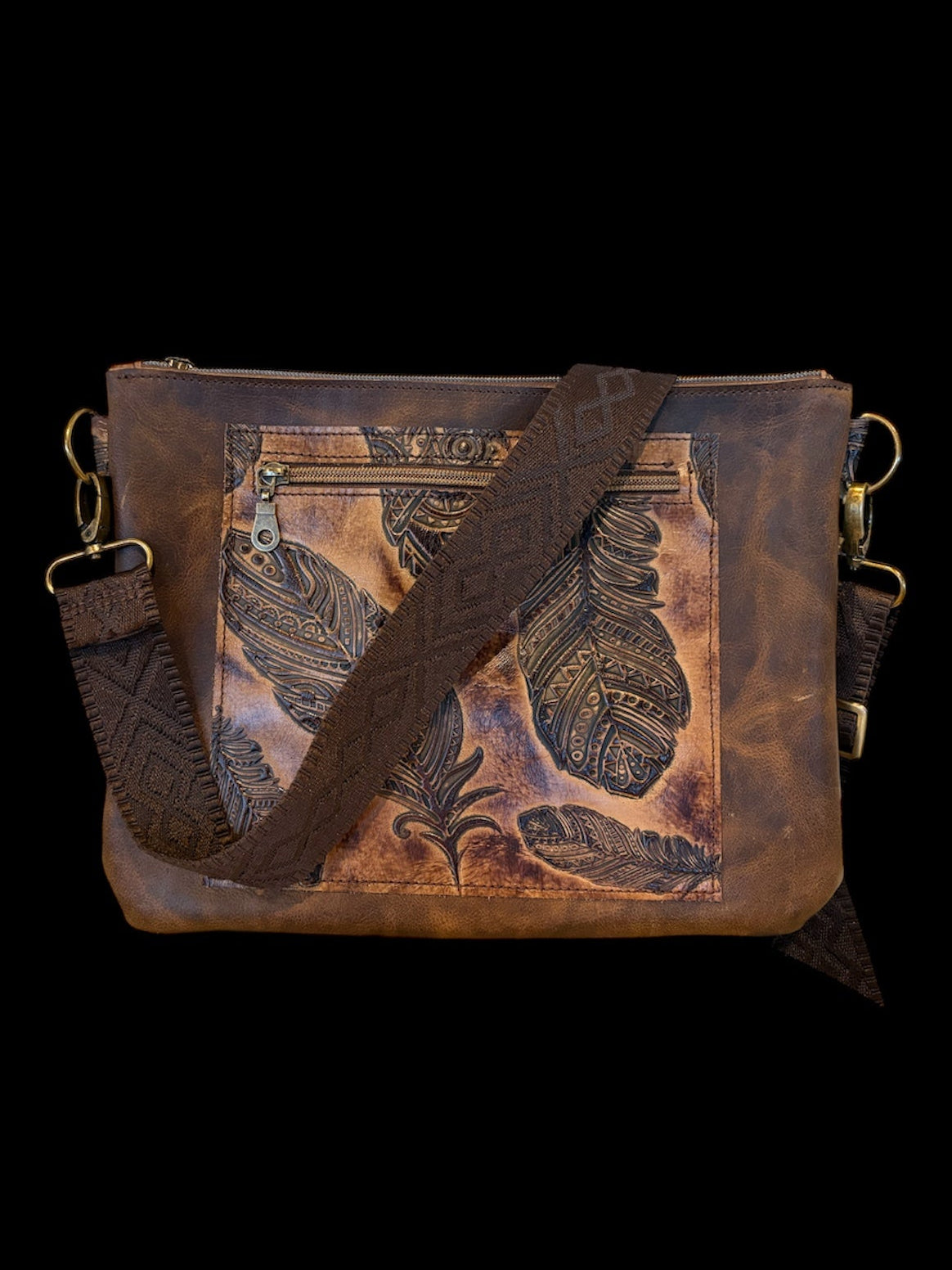Twisted R Ranch - Hair on Hide Crossbody #4003