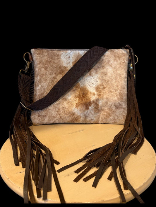 Twisted R Ranch - Hair on Hide Crossbody #4002