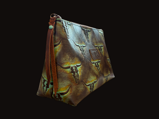 Twisted R Ranch - Large Makeup Bag – Various Finishes