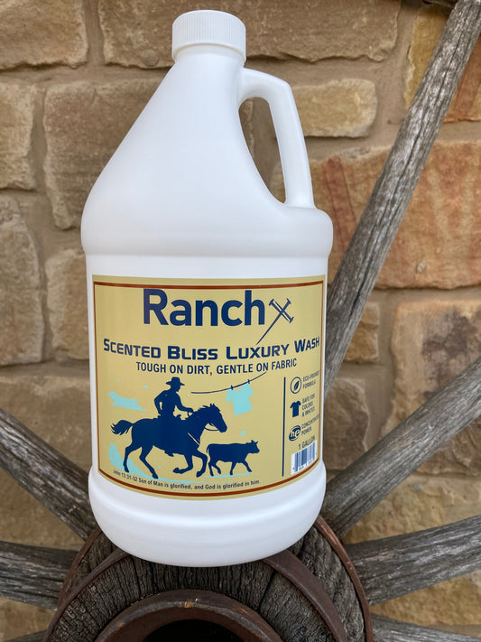 RanchX Scented Bliss Luxury Laundry Wash 1 Gallon FREE SHIPPING 🚚