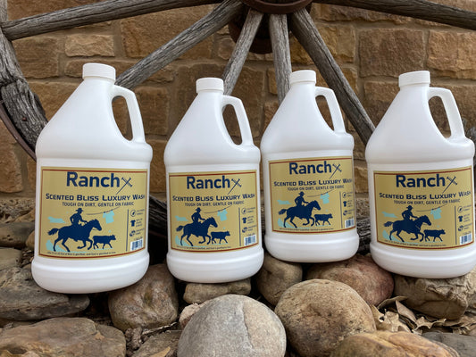 RanchX Scented Bliss Luxury Laundry Wash 1gal 4pk FREE SHIPPING 🚚