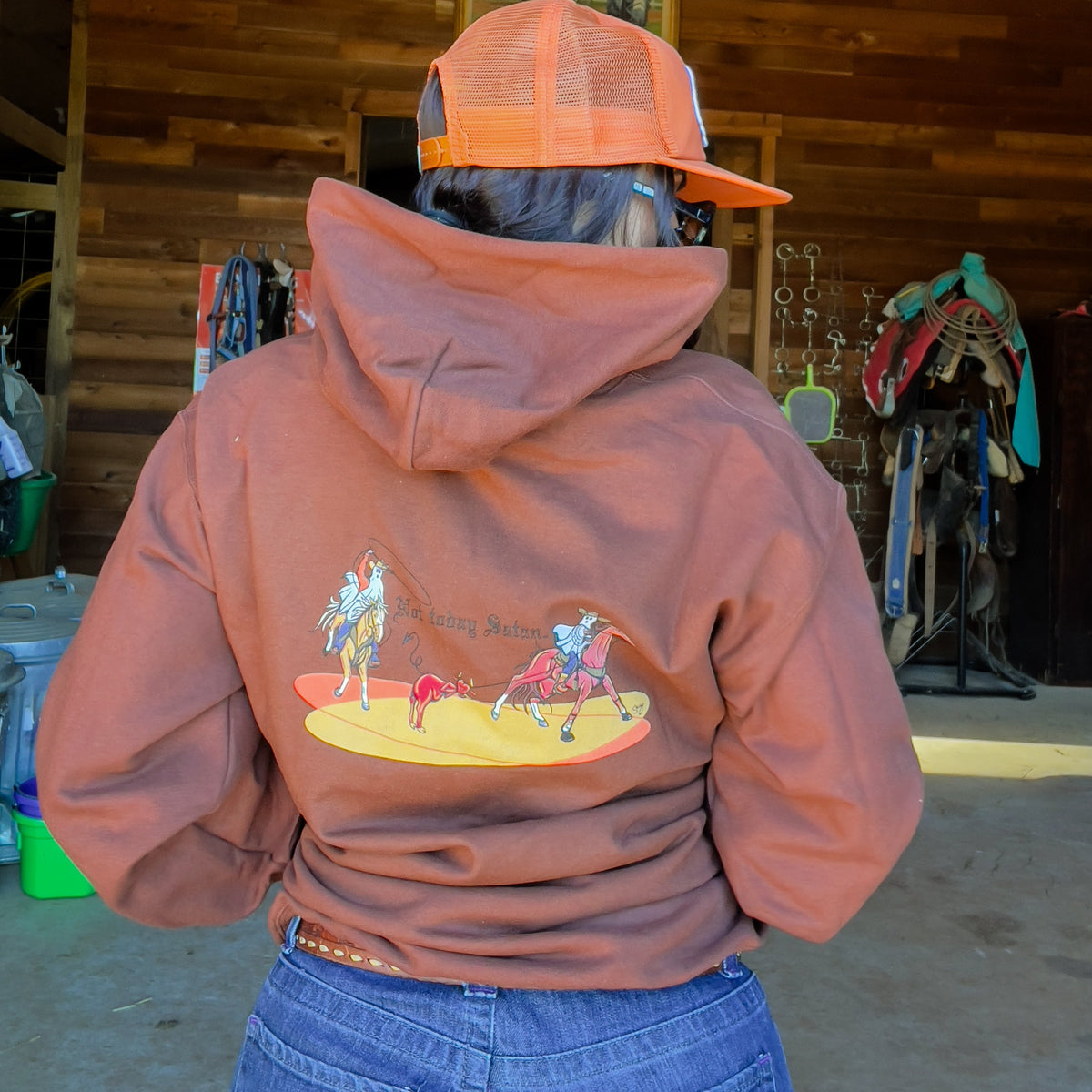 Not Today, Satan Hoodie | S-2XL
