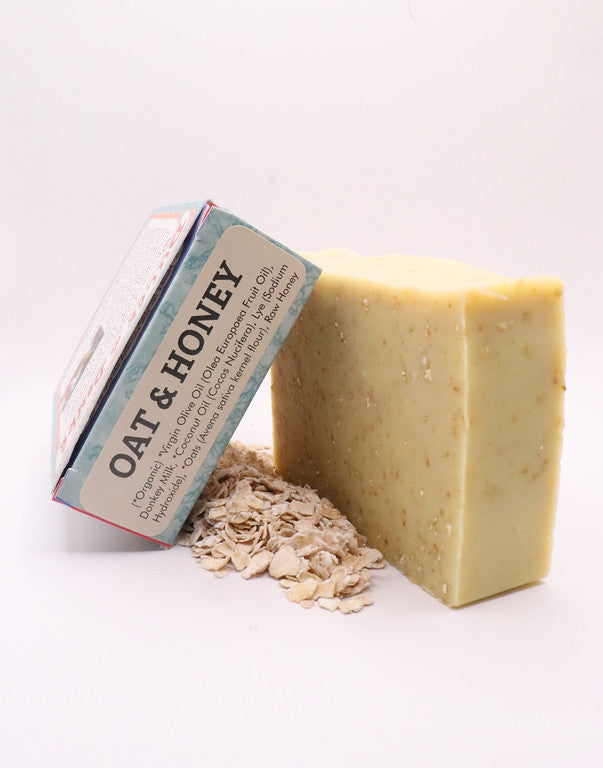 Donkey Milk Bar Soap with Colloidal Oat & Honey 4.5 oz