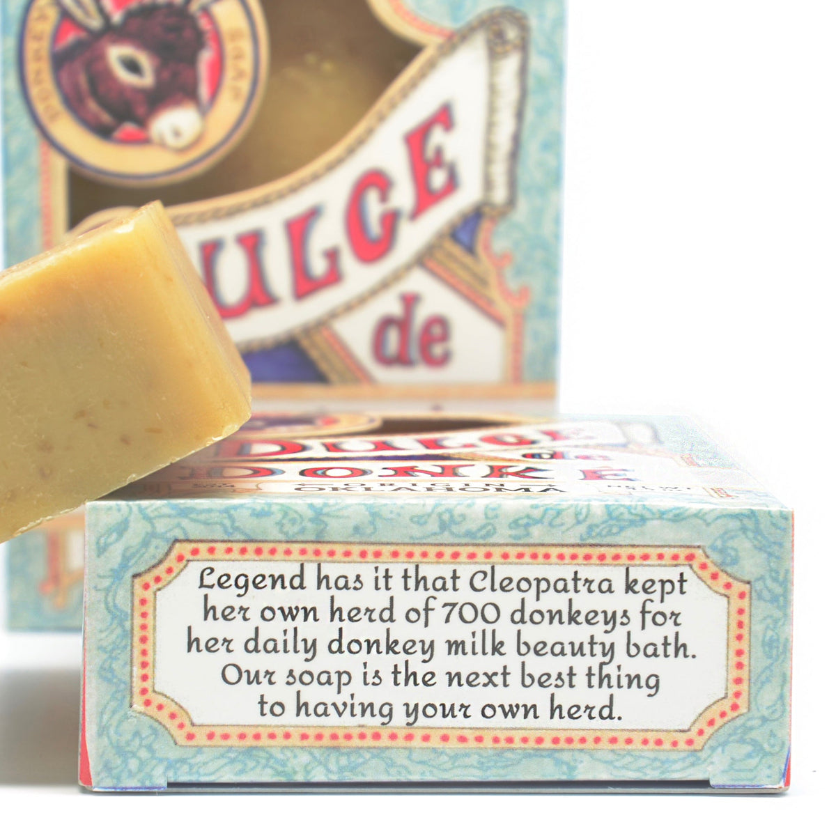 Donkey Milk Bar Soap with Colloidal Oat & Honey 4.5 oz