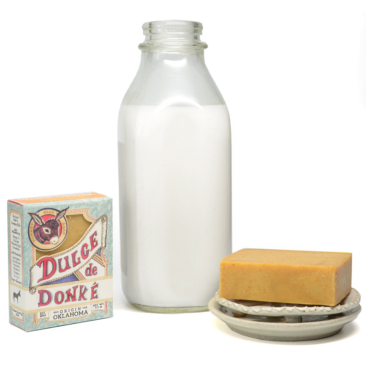 Orange Turmeric Donkey Milk Soap 4.5 oz