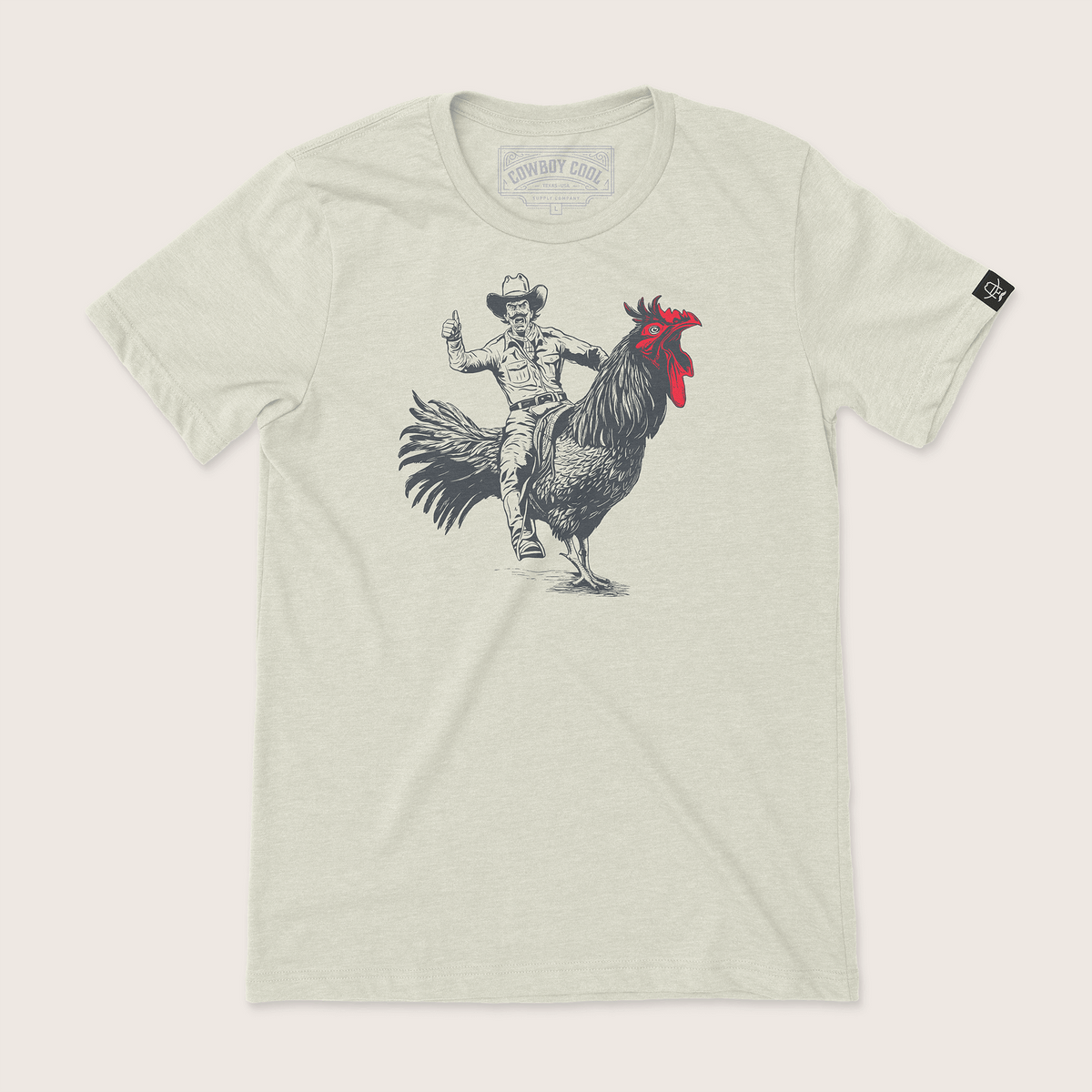 Rooster Roundup Western Graphic T-Shirt | S–2XL