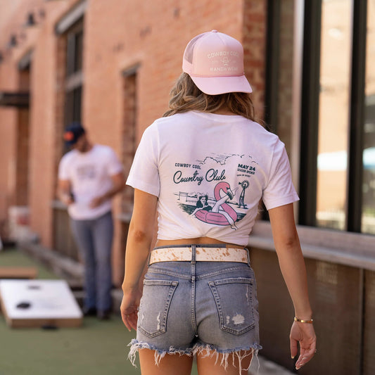 Cowboy Cool Country Club Western Graphic T-Shirt | S–2XL