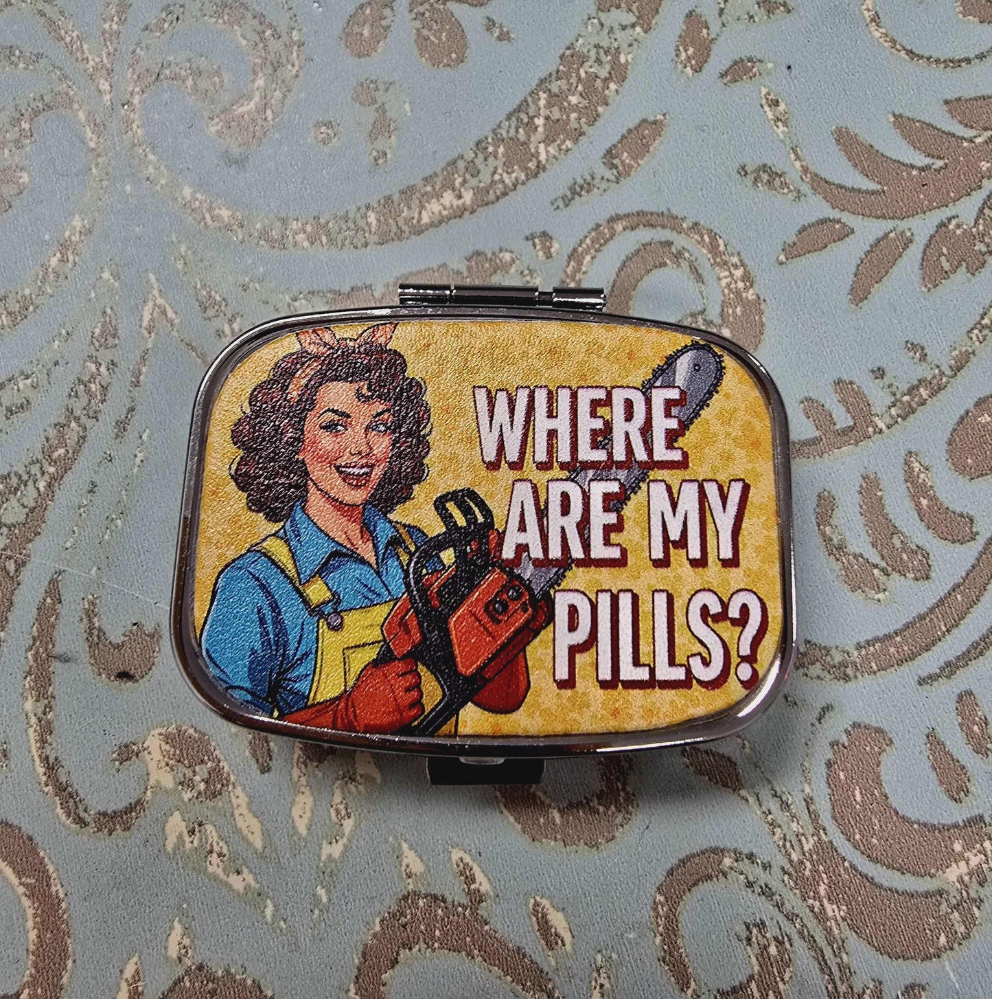 “Place to Hide Your Crazy” Pill Box