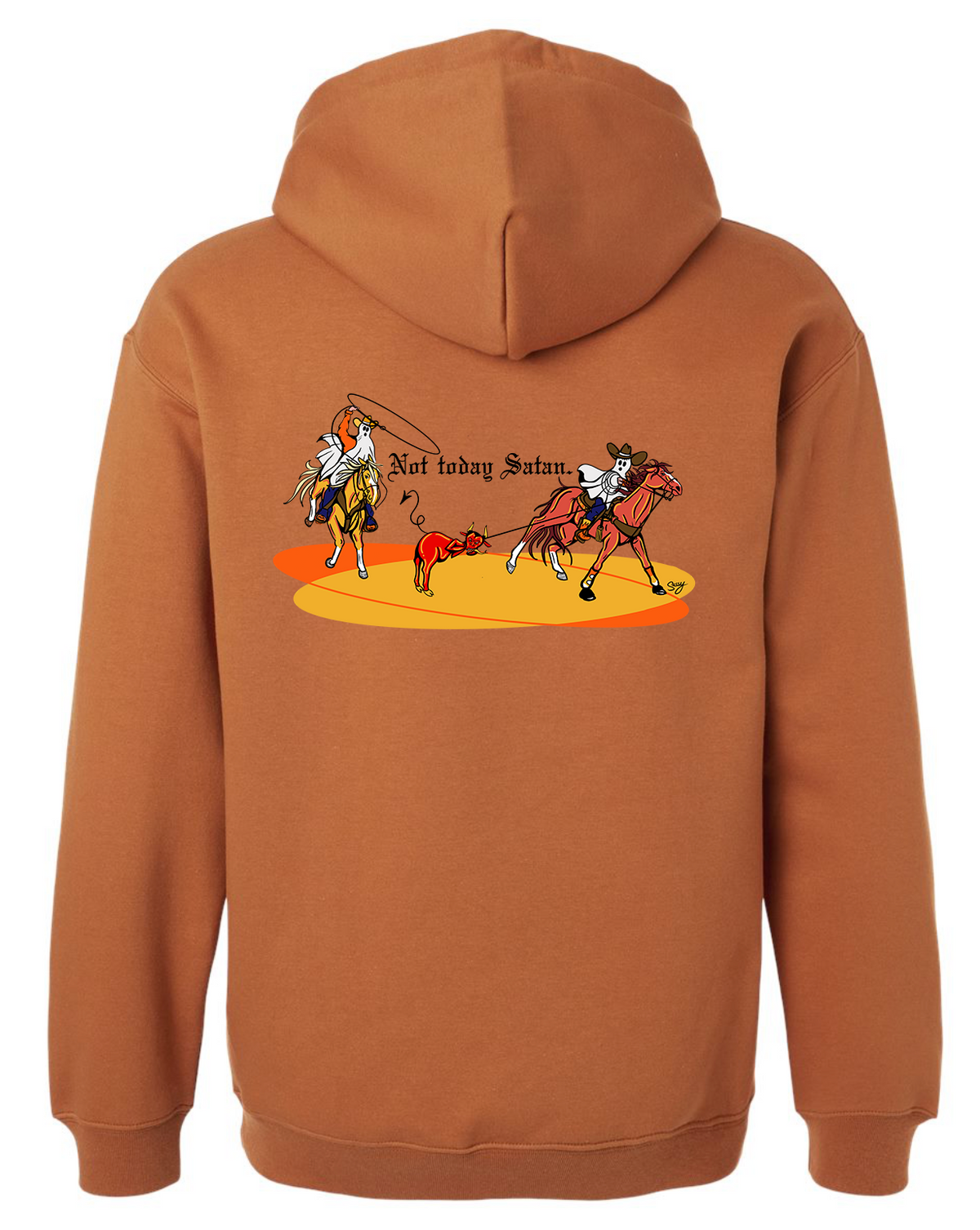 Not Today, Satan Hoodie | S-2XL