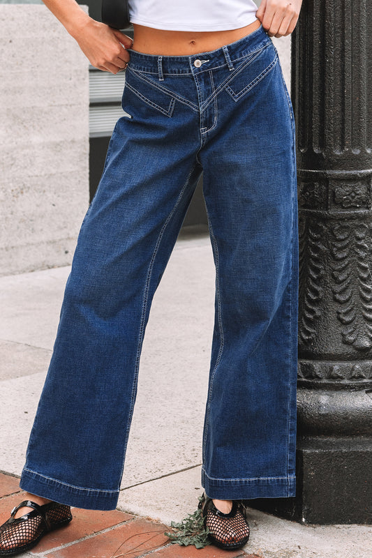 Blue Mesa Retro Cuffed Denim
