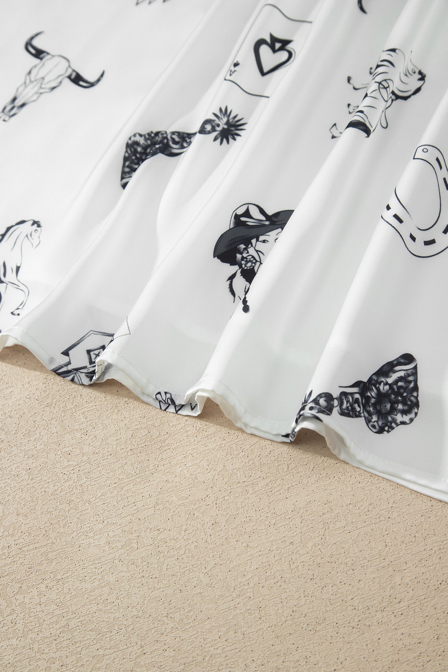 Midnight Rodeo Satin Maxi Skirt 2 Variants