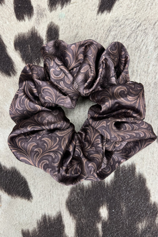 Bronzed Bloom Scrunchie: O/S
