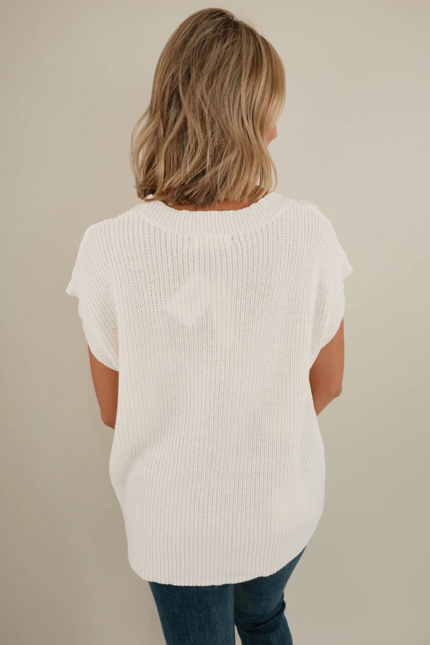 Crochet Horseshoe Knit Sweater