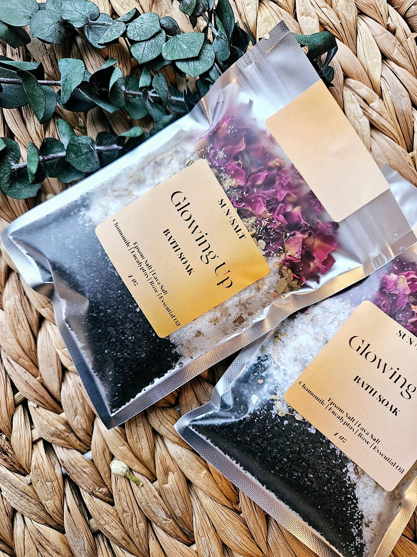Assorted Bath Salts - Bath Soak - Single Use Bundle