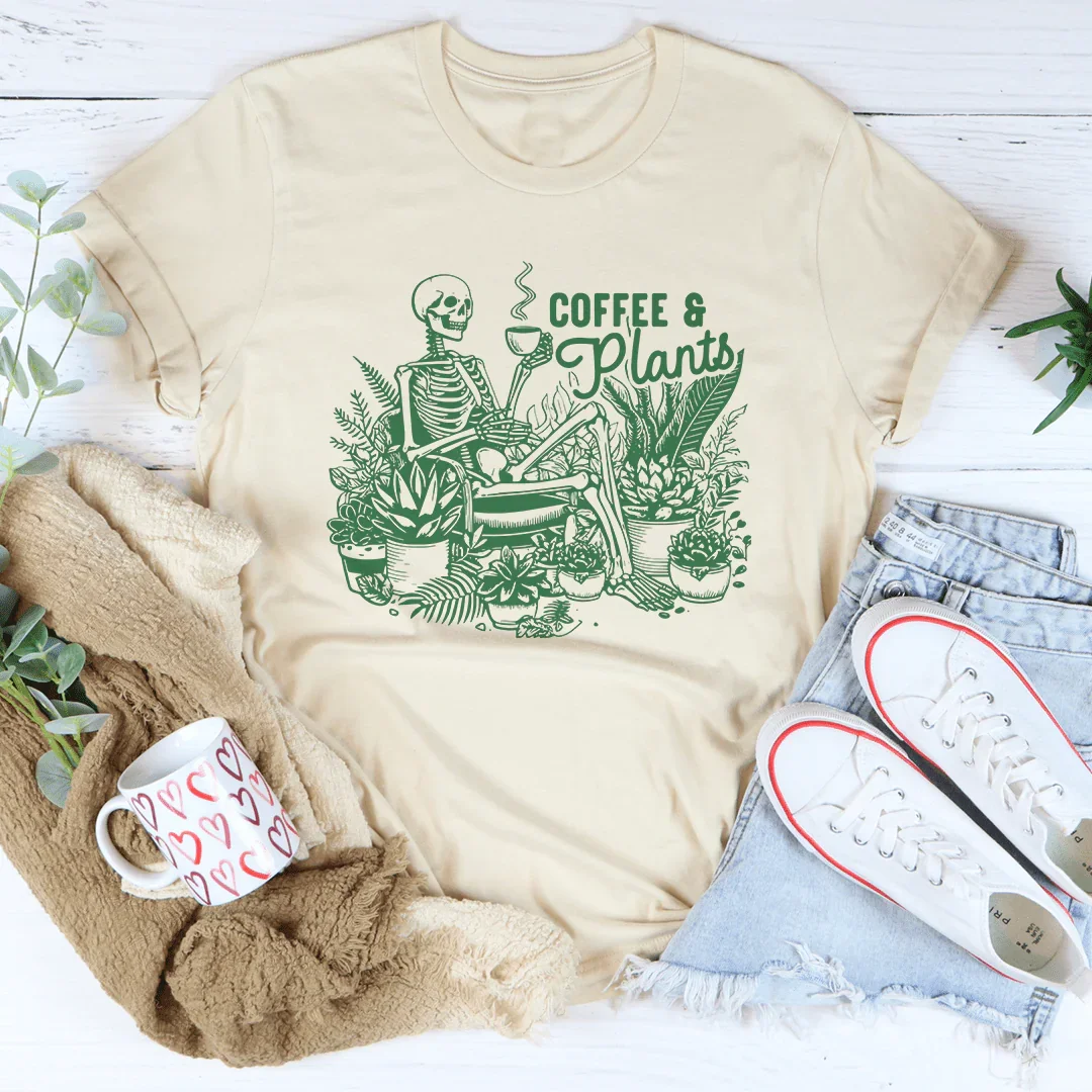 Coffee And Plants Tee
