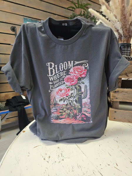 Bloom Where You're Planted Tee