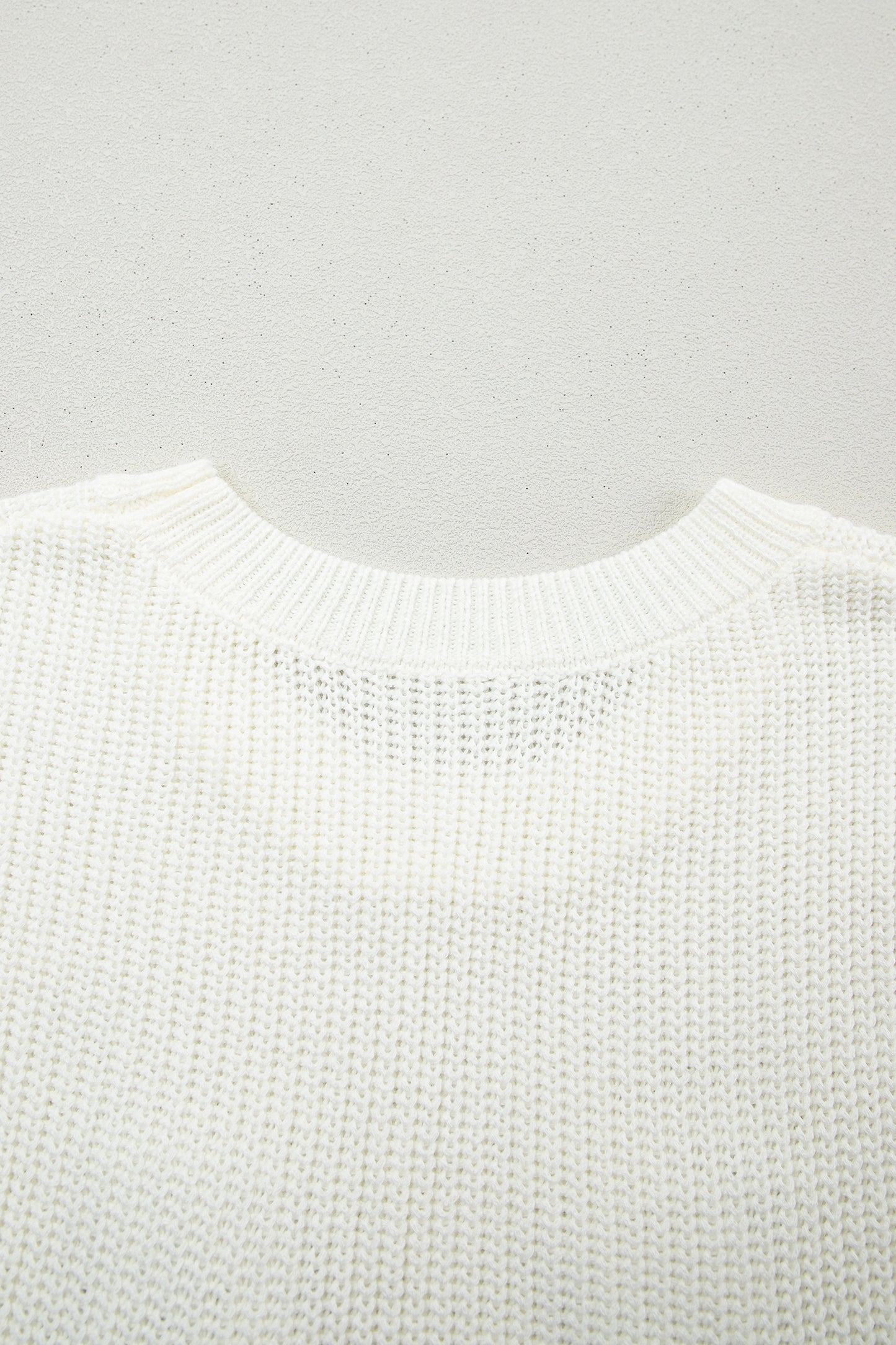 Crochet Horseshoe Knit Sweater