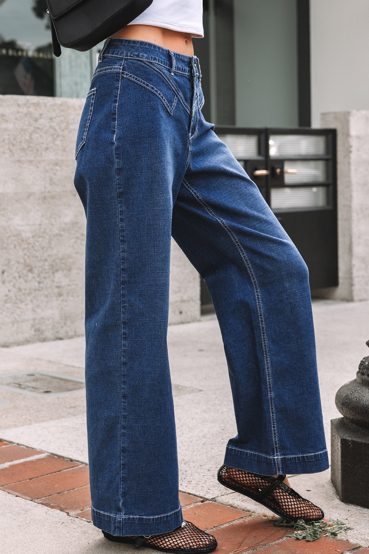 Blue Mesa Retro Cuffed Denim