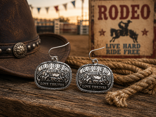 Western Rodeo Vibes Dangle Earring