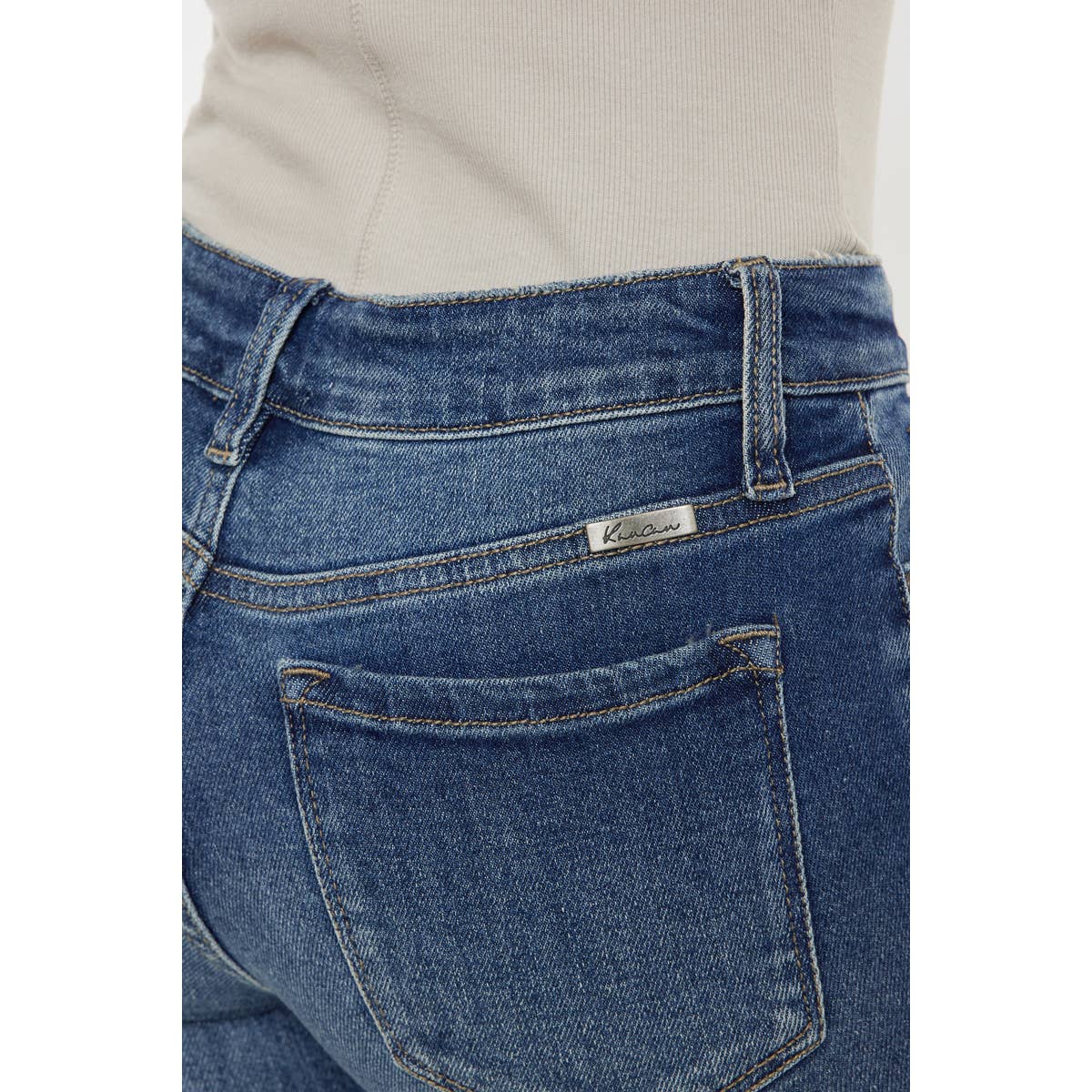 Mid-Rise Bermuda Stretch Short