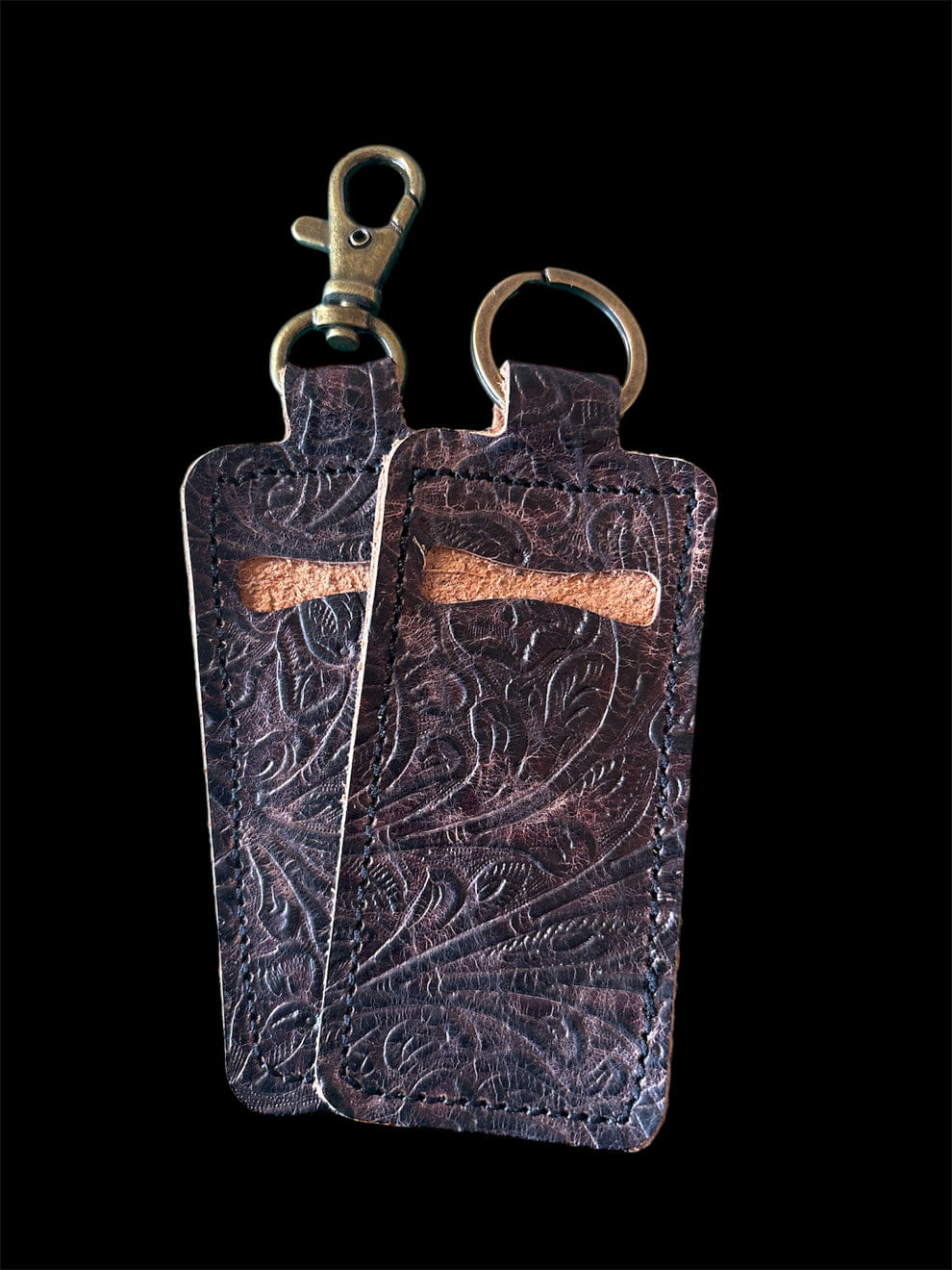 Leather Lip Balm Holder