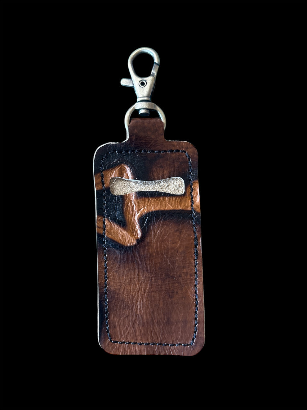 Leather Lip Balm Holder
