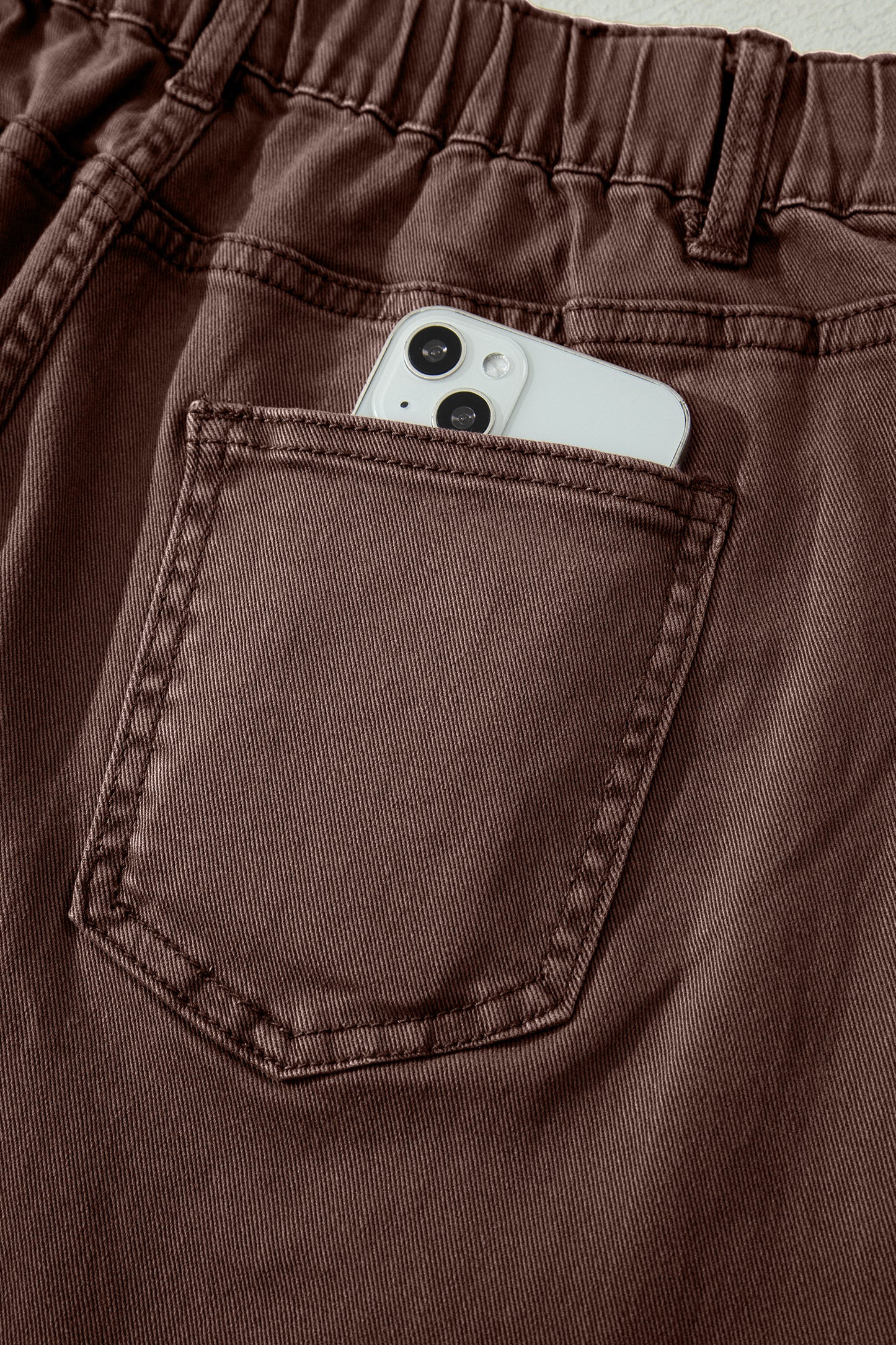 Coffee Run Barrel Jeans