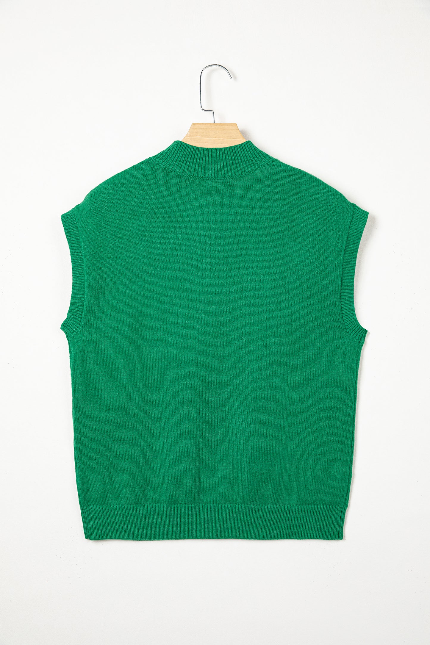 Parchment Corded Horseshoe Mock Neck Sweater Available in multiple colors
