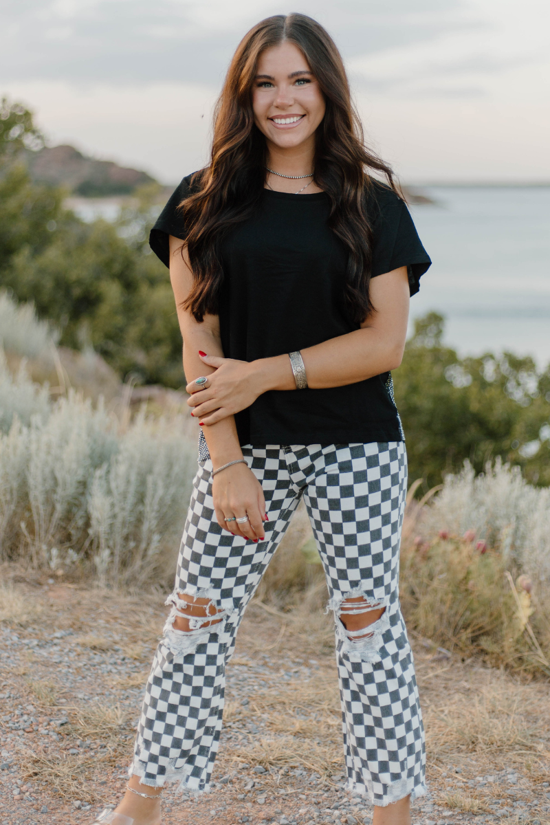 Round The Track Jeans: 7/8