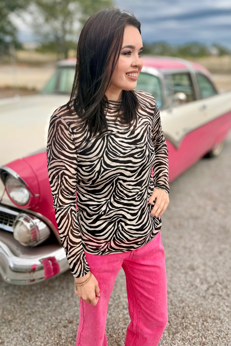 Outlaw Crop Jeans - Pink: 7/8