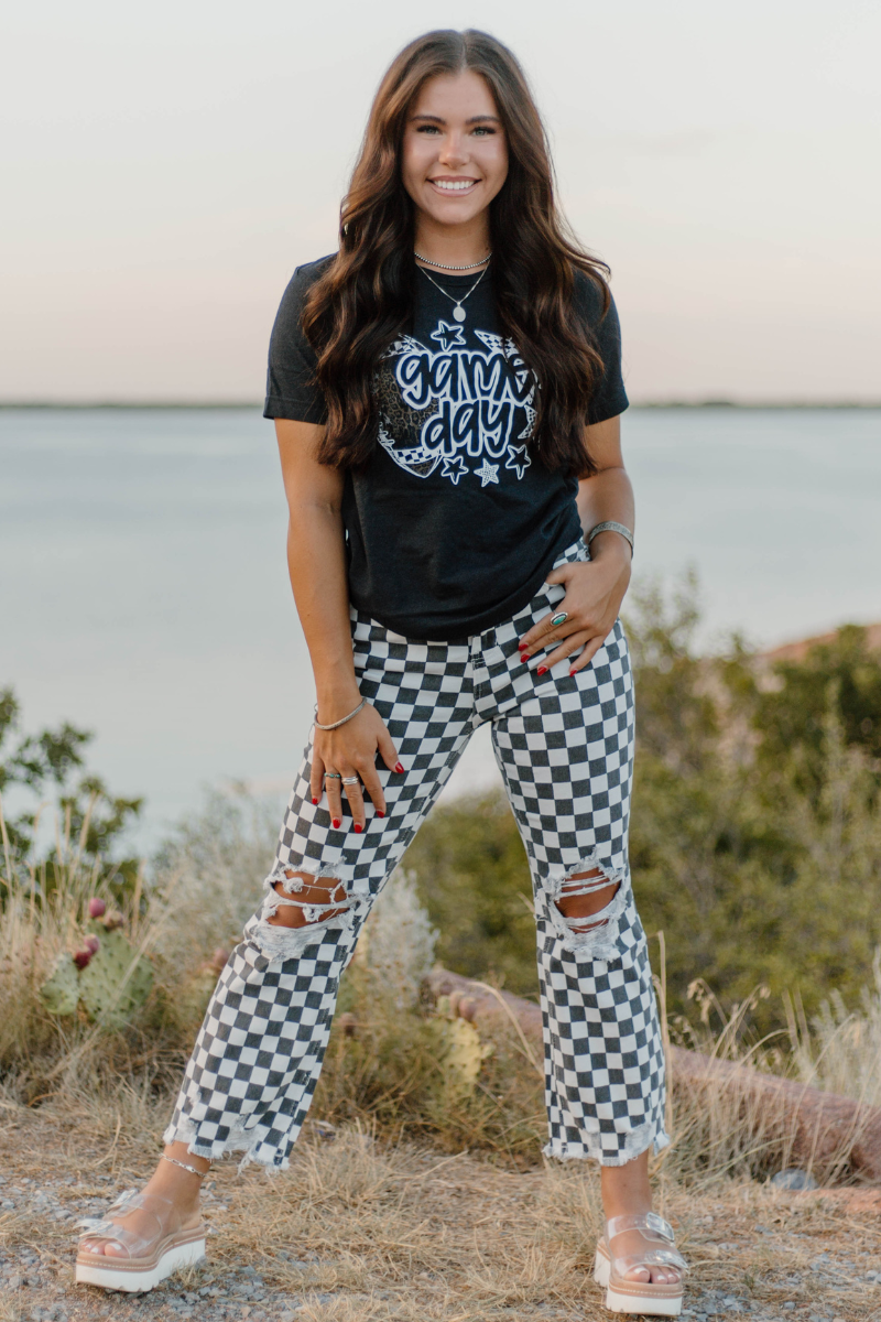 Round The Track Jeans: 7/8