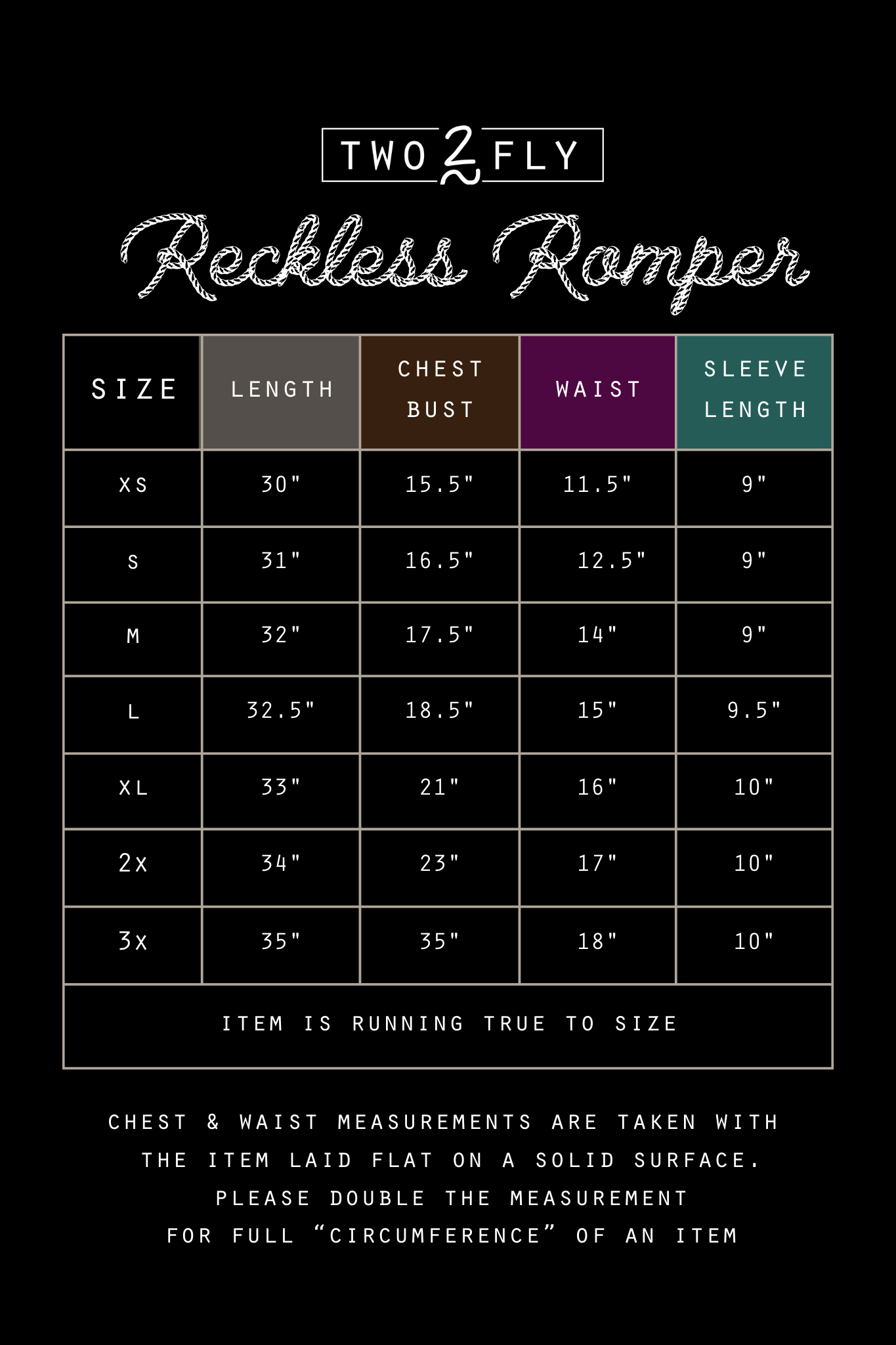 RECKLESS ROMPER