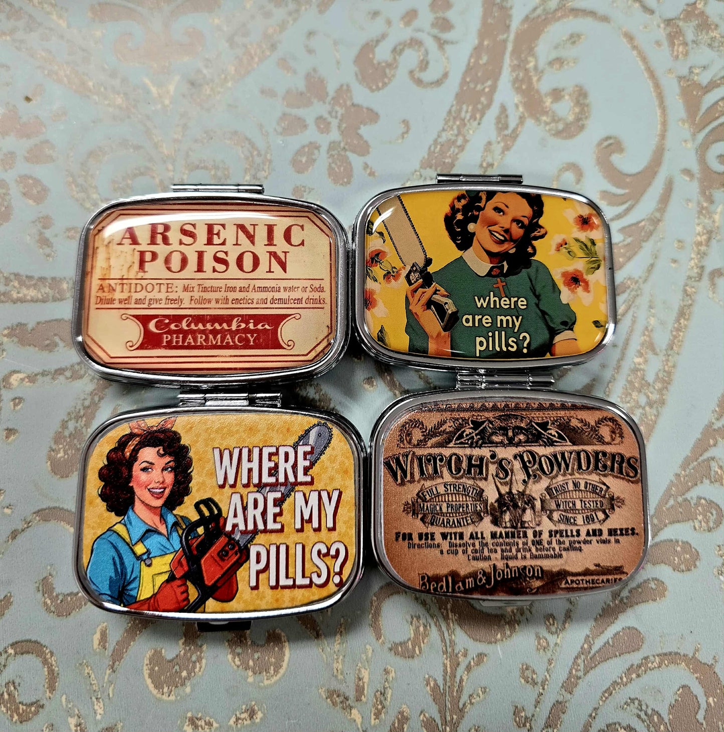 “Place to Hide Your Crazy” Pill Box