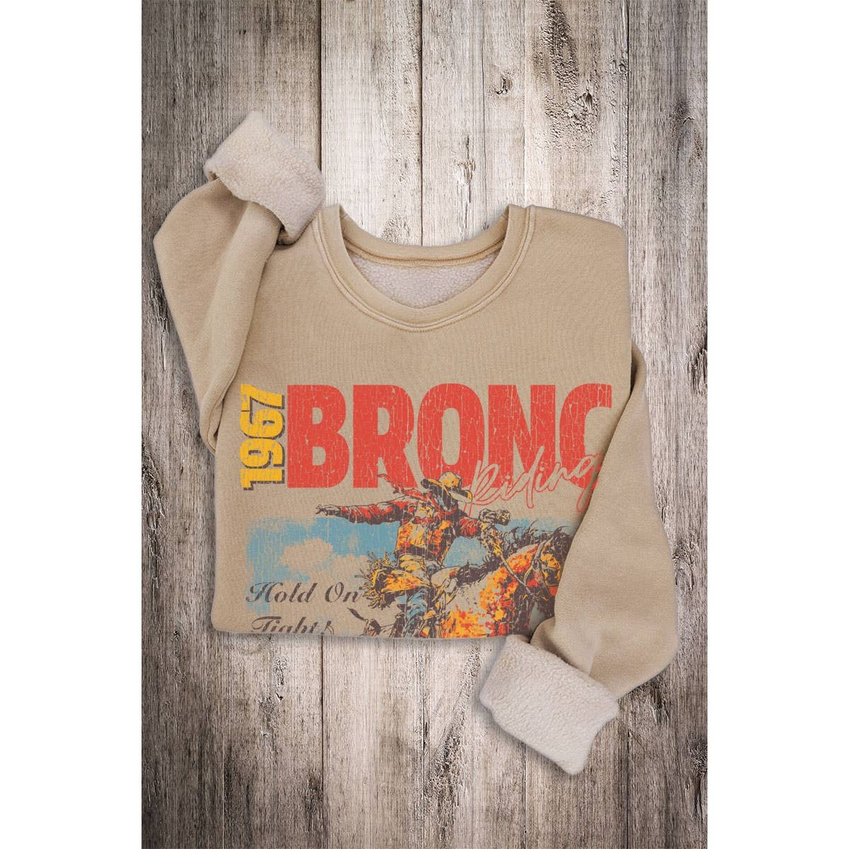 1967 BRONC  GRAPHIC SWEATSHIRTS