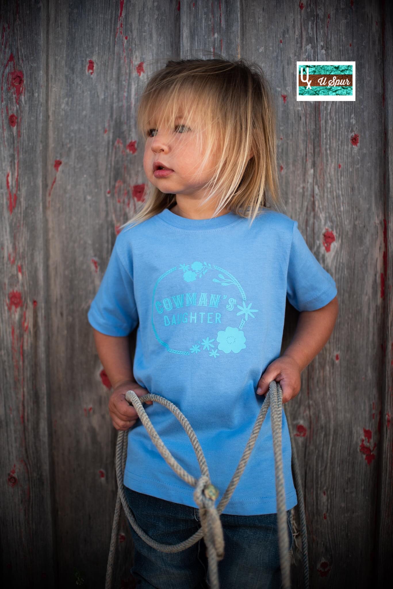 Cowman’s Daughter Tee 💙🤠